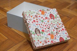 Caixa infantil porta-trecos