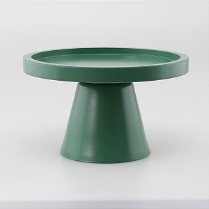 Boleira de MDF Laqueado Verde Escuro