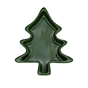 Petisqueira árvore de Natal - verde escuro