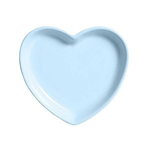 Travessa coração Azul M (18x16cm)