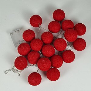 Cordão de luz - Vermelho