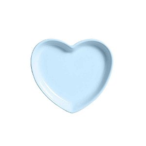 Travessa coração Azul P (12x11cm)