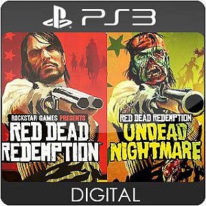 Jogo red dead redemption zumbi ps3