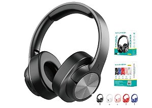ST-131 - FONE DE OUVIDO SEM FIO COM BLUETOOTH,WIRELESS,RADIO FM, P2,BATERIA RECARREGAVEL E ENTRADA PARA CARTÃO DE MEMORIA