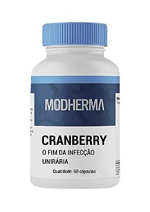Cranberry (Vaccinium Oxycoccus) 60 cápsulas | O fim da infecção urinária