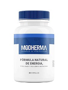 Fórmula Natural de Energia, Vitalidade e Equilíbrio Hormonal 30 Cápsulas - Dr. Ricardo Ferraz