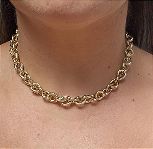 Colar corrente gota
