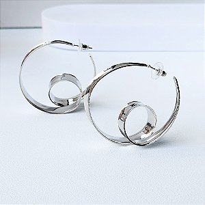 Argola rotação prata