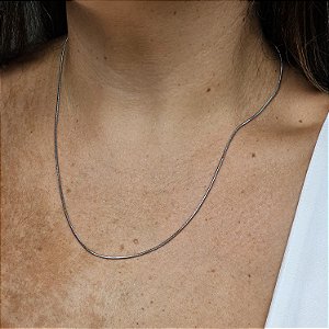 Colar rabo de rato aço