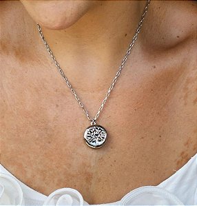 Relicário arvore da vida prata