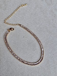 Pulseira riviera dourada