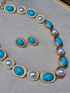 Conjunto isabel dourado