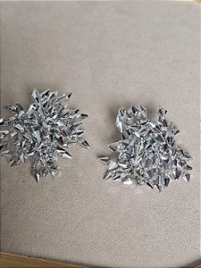 Brinco na pipoca dourado