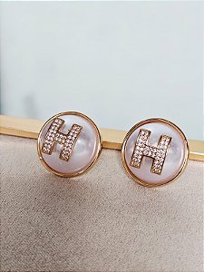 Brinco pérola inspired dourado