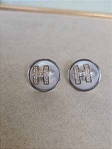 Brinco pérola inspired prata