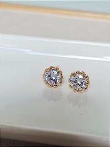 Ponto de luz tulipa dourada