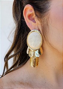 Brinco Silvia branco