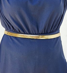 Cinto de metal corpo de cobra