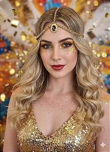 Headpiece pingente central