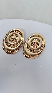 Maxi brinco oval