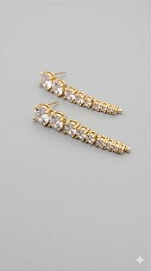 Brinco Zircônias Degradê