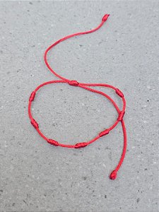 Pulseira 7 nos vermelha