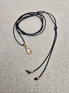 Choker amarração gota preta