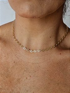Choker folhas