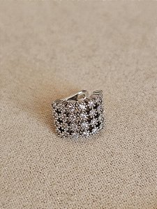 Piercing de pressão constelação prata