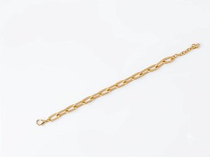Pulseira correntaria fosca
