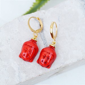 Argolinha buda laranja