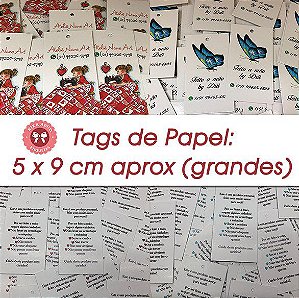 Tag de Papel Grande