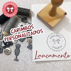 Carimbos de Madeira Personalizados