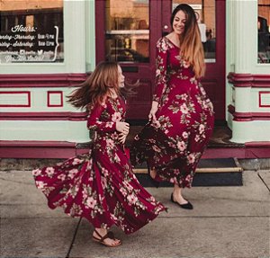 tal mae tal filha vestido longo