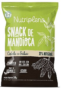 Snack de Mandioca sabor Cebola e Salsa '30g