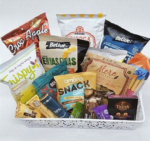 Box VEGANO | Kit de Snacks livres de Ingredientes de Origem Animal