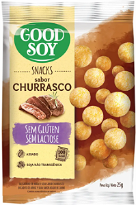 Salgadinho sabor Churrasco | sem glúten e sem leite '25g