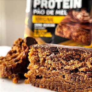Pão de Mel com 6g de Proteína Vegana | sem leite e zero açúcar '45g
