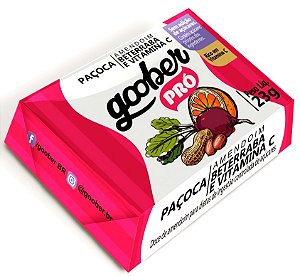 Paçoca de Amendoim com Beterraba e Vitamina C | Sem adição de açúcar '23g