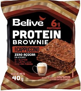 Brownie Protein sabor Capuccino com 6g de Proteína Vegana | Zero açúcar (40g)