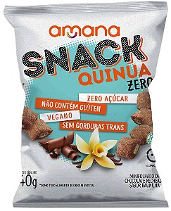 Snack de Quinua com Recheio de Baunilha | Zero Açúcar (40g)