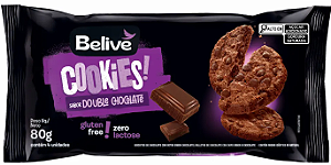 Cookies sabor Double Chocolate | sem glúten e sem leite '80g