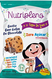 Biscoito Show da Luna | Cookie com Gotas de Chocolate | ZERO Açúcar (30g)