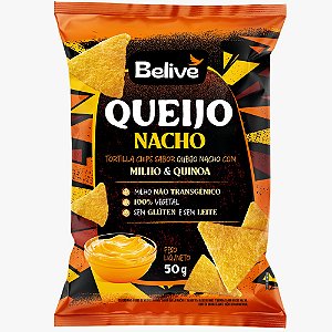 Tortilla Chips sabor Queijo Nacho (50g)