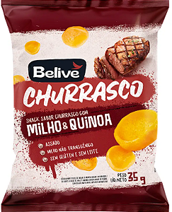 Salgadinho Churrasco com Milho e Quinoa (35g)