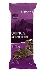 Biscoito de Quinoa Double Chocolate com 12g de Proteína | zero açúcar (40g)