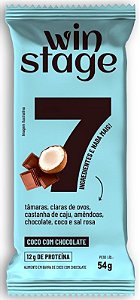 Barra Proteica Coco com Chocolate 12g proteína | zero açúcar (54g)
