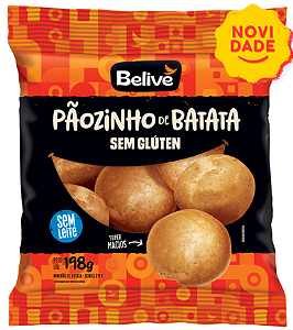 Pãozinho de Batata | sem glúten e sem leite (198g)