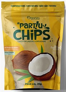 Chips de Coco liofilizado Partiu Chips '20g