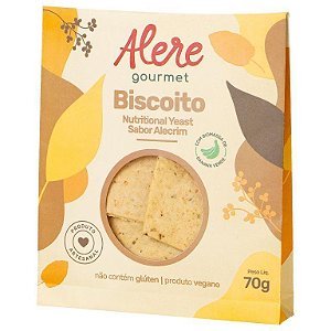Biscoito Nutritional Yeast e Alecrim | Vegano (70g)